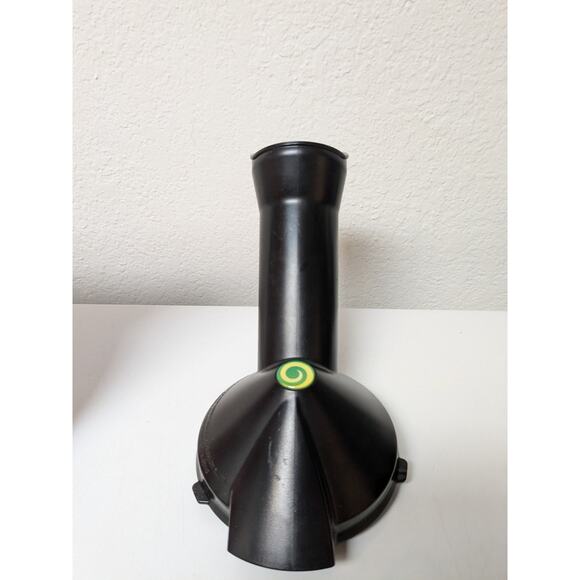 Yonanas Frozen Treat Maker Black Outer Chute Replacement Part Model IC0988BK13 - Picture 1 of 8